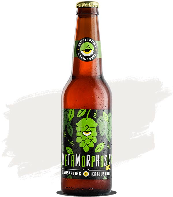 KAIJU! Metamorphosis IPA Bottle