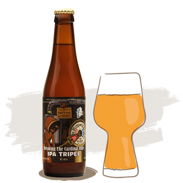 Little Brewing Breaking The Cardinal Rule IPA Tripel