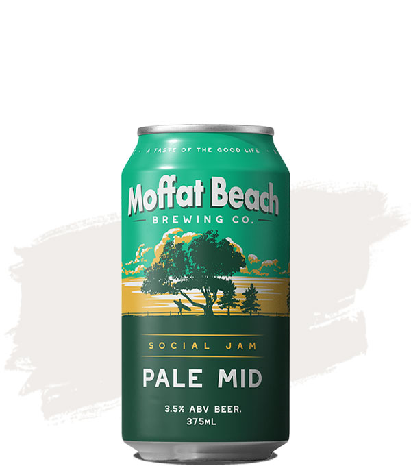 Moffat Beach Social Jam Pale Mid