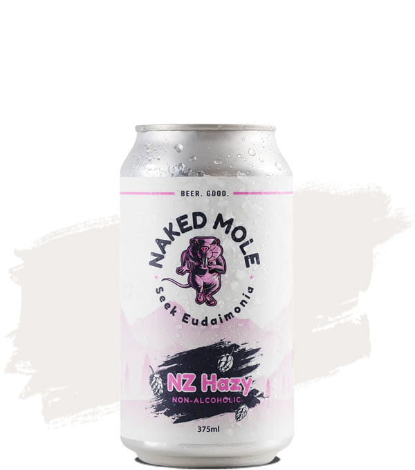 Naked Mole Non-Alcoholic NZ Hazy Pale Ale