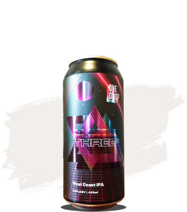 One Drop Three Cubed Westcoast IPA