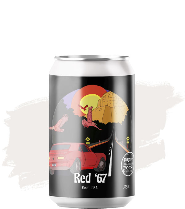 Paper Scissors Rock Red 67 Red IPA