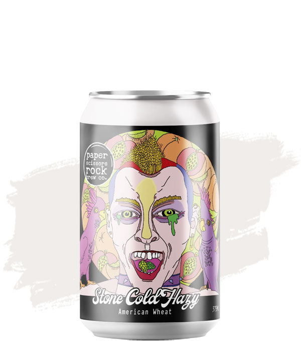 Paper Scissors Rock Stone Cold Hazy American Wheat