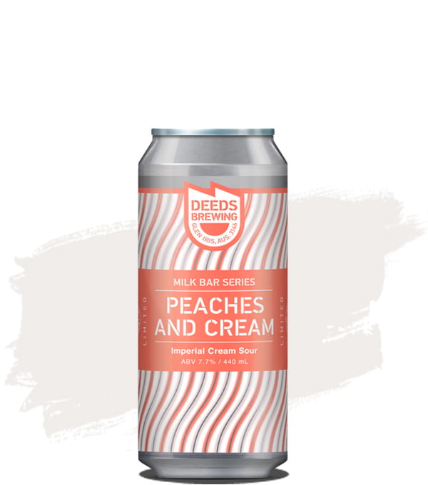 Quiet Deeds Brewing Milk Bar : Peaches &amp; Cream Lactose Sour
