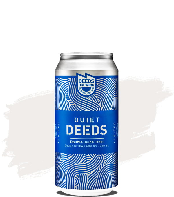 Quiet Deeds Double Juice Train Double NEIPA