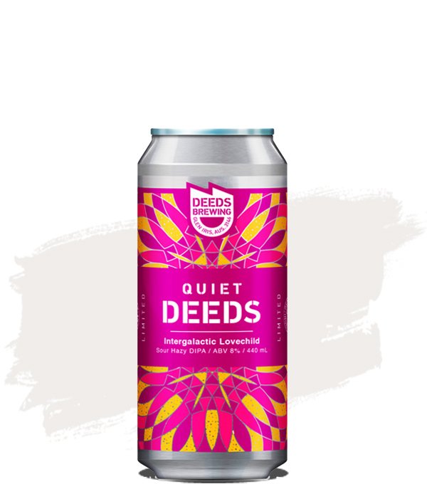 Quiet Deeds Intergalactic Lovechild Sour Hazy DIPA