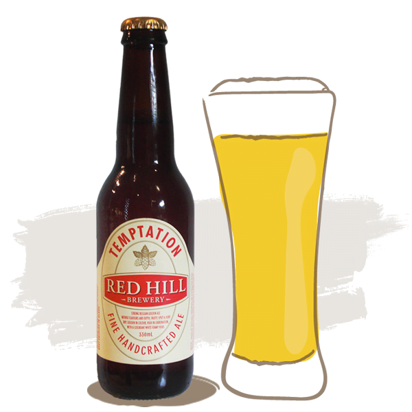 Red Hill Temptation Belgian Golden Ale