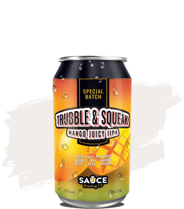 Sauce Trubble and Squeak Mango Juicy IIPA