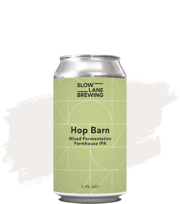 Slow Lane Brewing Hop Barn Mixed Fermentation Farmhouse IPA