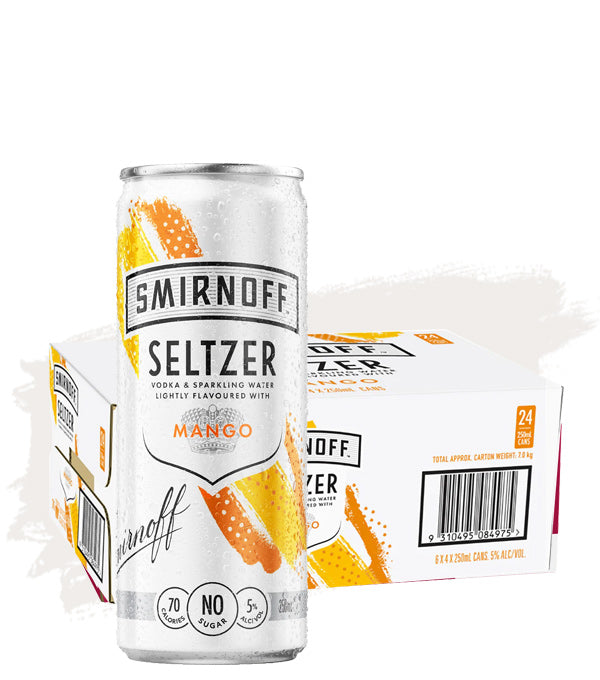 Smirnoff Mango Flavoured Seltzer