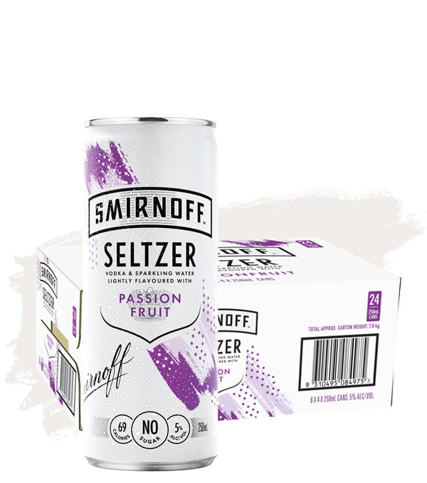 Smirnoff Seltzer Mango And Passion Fruit