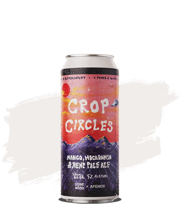 Stone & Wood X Afends Crop Circles Mango, Macadamia & Hemp Pale Ale