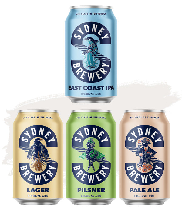 Sydney Brewery Mixed Beer Case - 16 Pack
