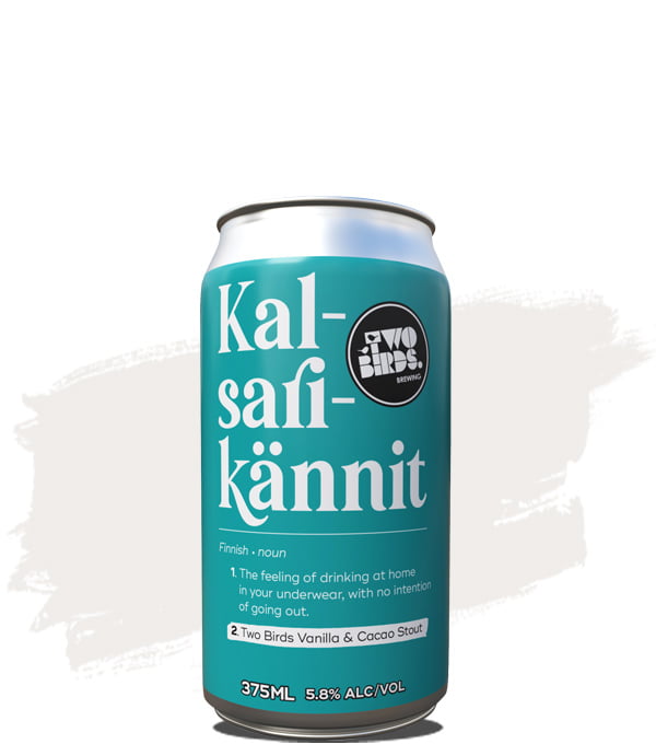 Two Birds Kalsarikännit Vanilla & Cacao Stout