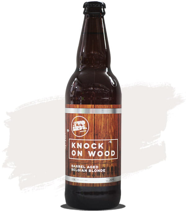 Two Birds Knock on Wood Belgian Blonde