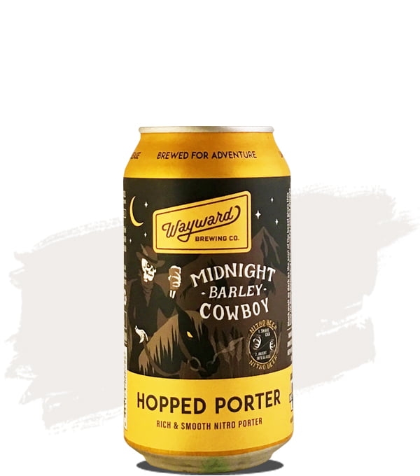 Wayward Midnight Barley Cowboy Hopped Porter