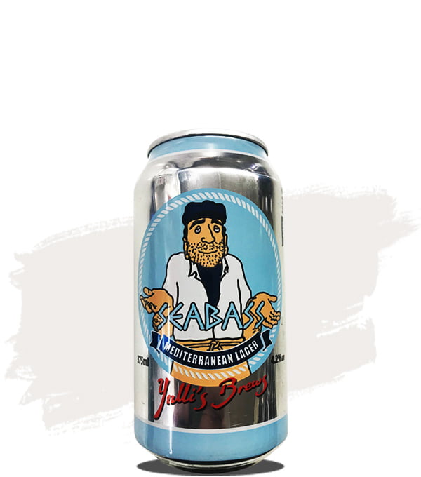 Yulli's Brews Seabass Mediterranean Lager - Case of 24