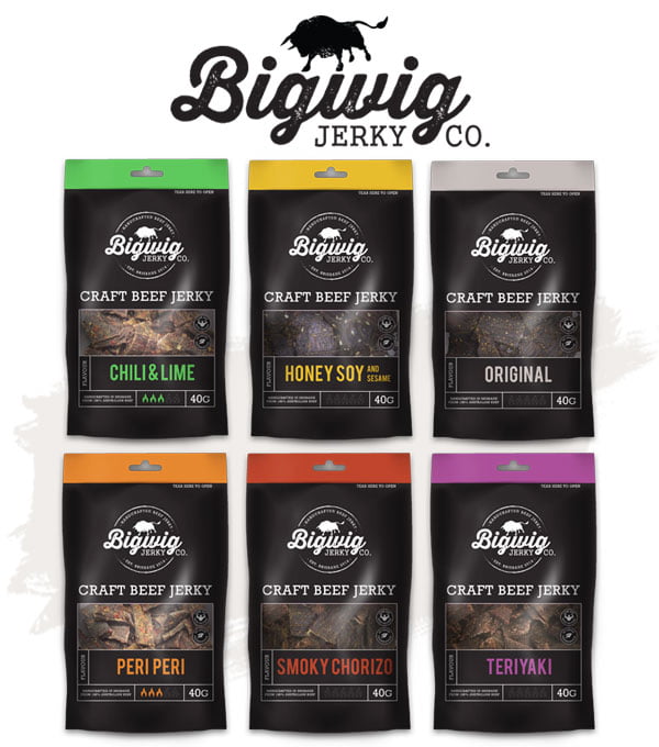 Bigwig Jerky Co. Taster Pack - 6 Flavours