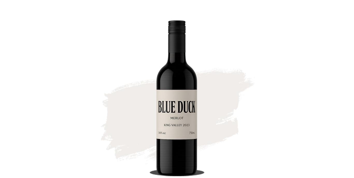Blue Duck Merlot – 12 Pack (Labelled)
