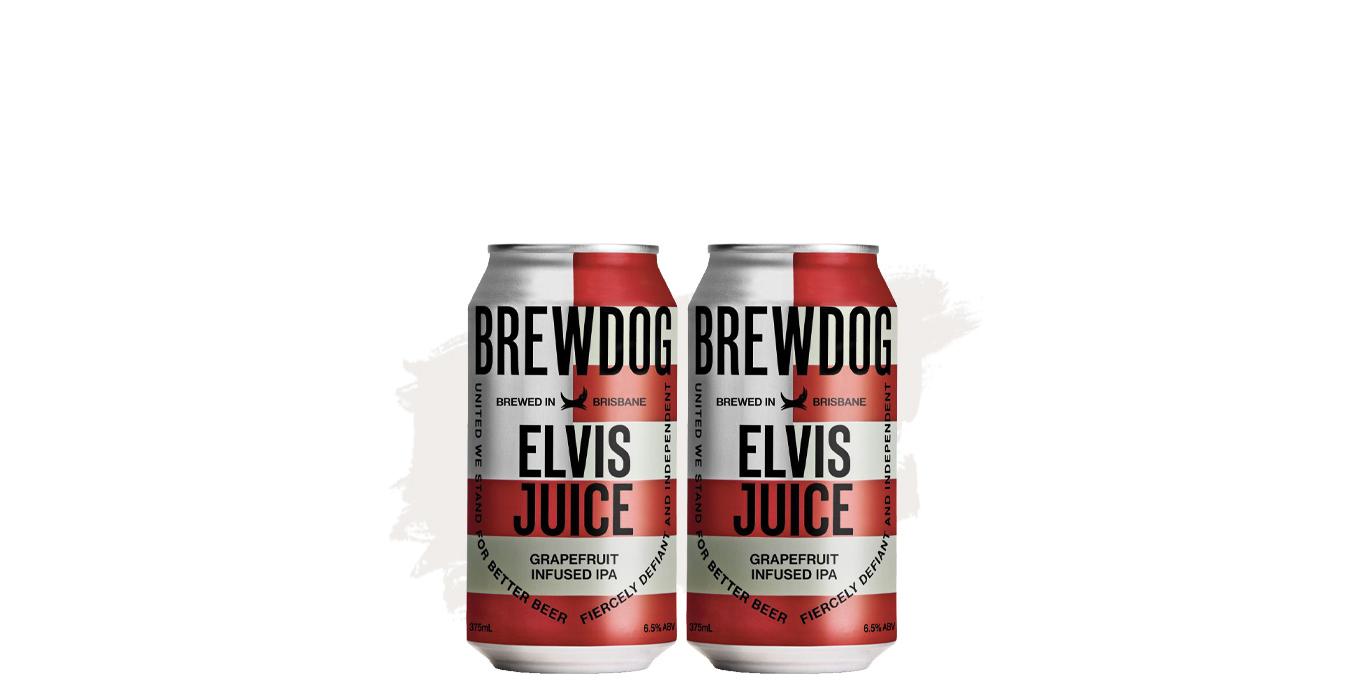 Bundle Buy (2x Brewdog Elvis Juice Grapefruit Infused IPA 6.5% – 16 Pack)