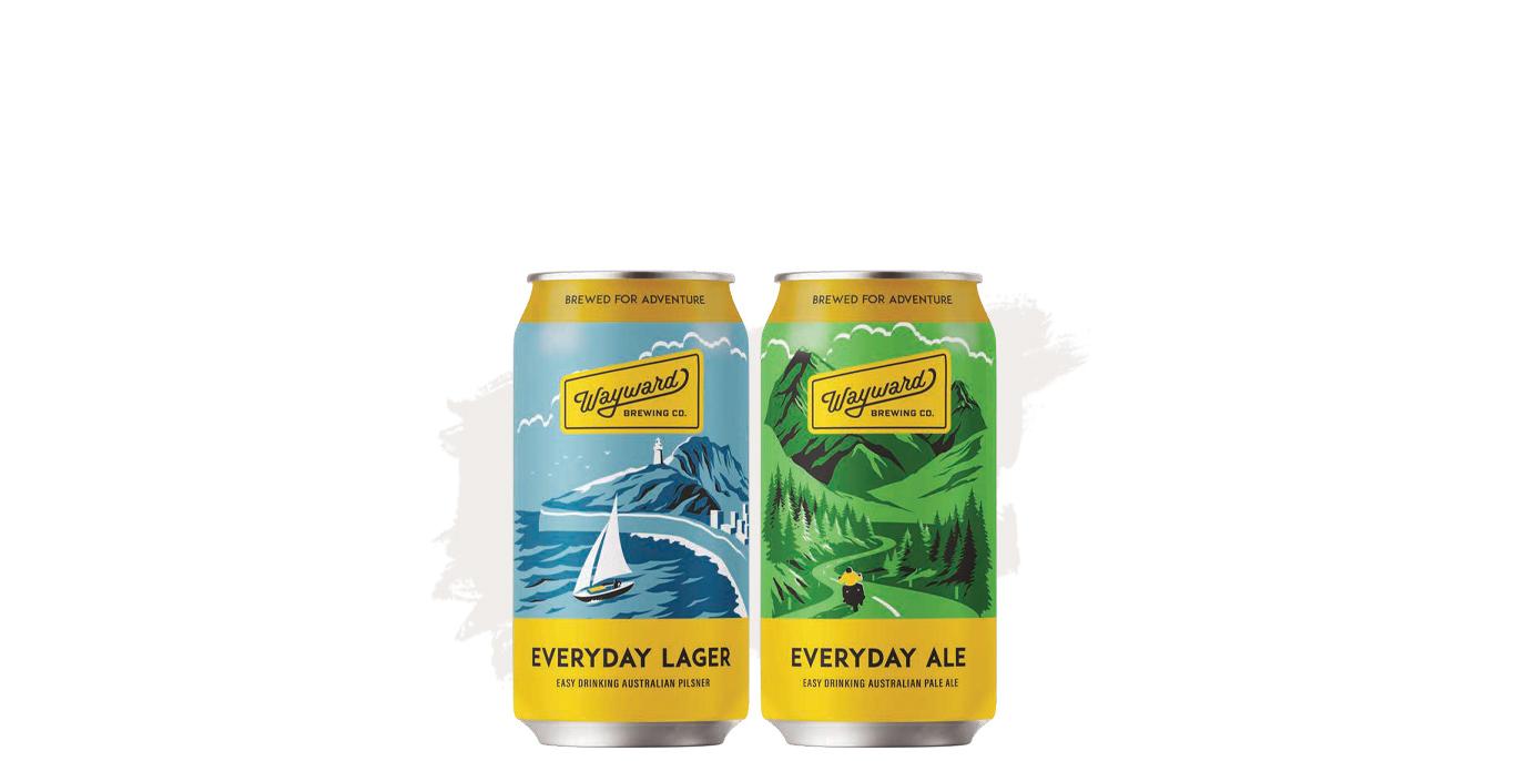 Bundle Buy (Wayward Everyday Lager – 24 Pk + Wayward Everyday Ale – 24 Pk)